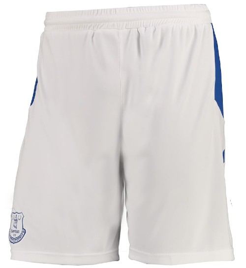 White Everton Home Shorts 22-23
