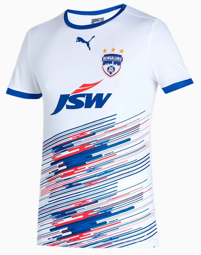 White Bengaluru FC Away Kit 2022 23