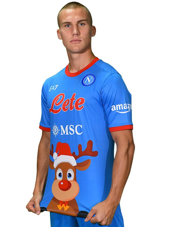 New Napoli Christmas Shirt 2022 EA7