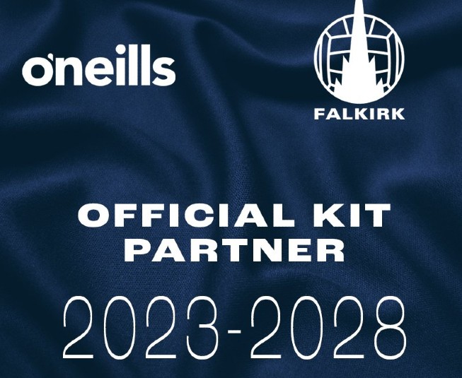 Falkirk FC O'Neills Kit Deal 2023