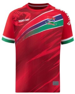 Maglia Home Federazione Calcio Gambia 2022 GA4544 - Saller Rossa