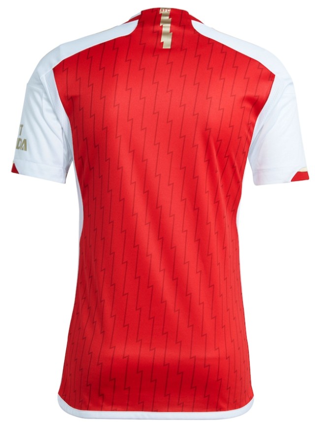 Back of Arsenal Home Jersey 23-24