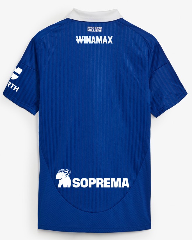 Back of Strasbourg Home Kit 2024 2025