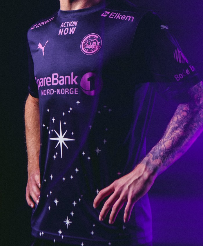 Blue Bodo Glimt Purple Away Jersey 2024 2025