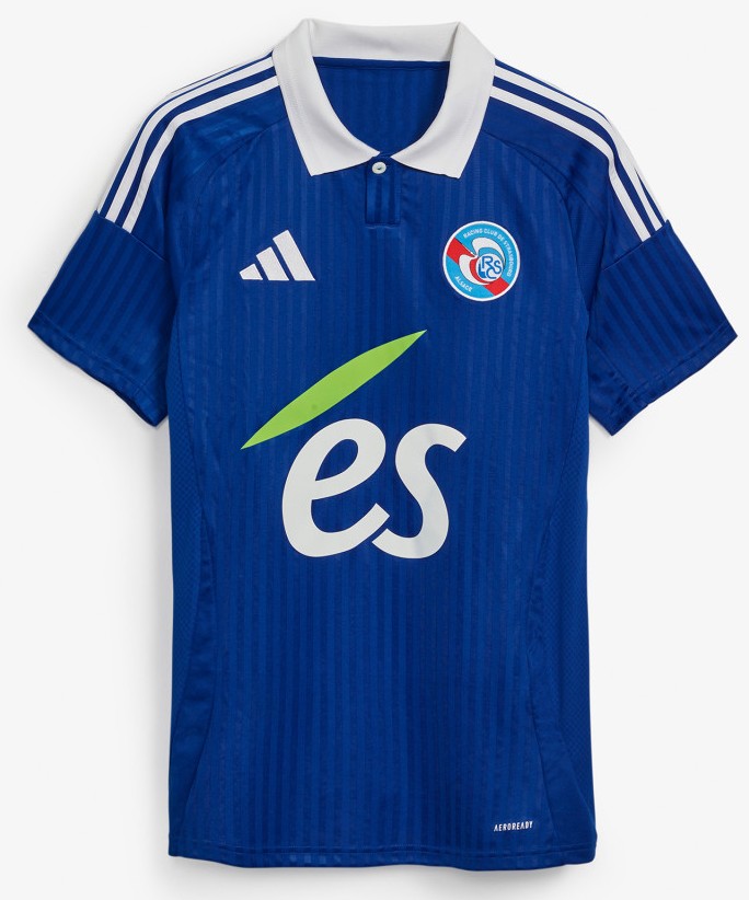 Racing Strasbourg Stadium Shirt 24-25 Adidas