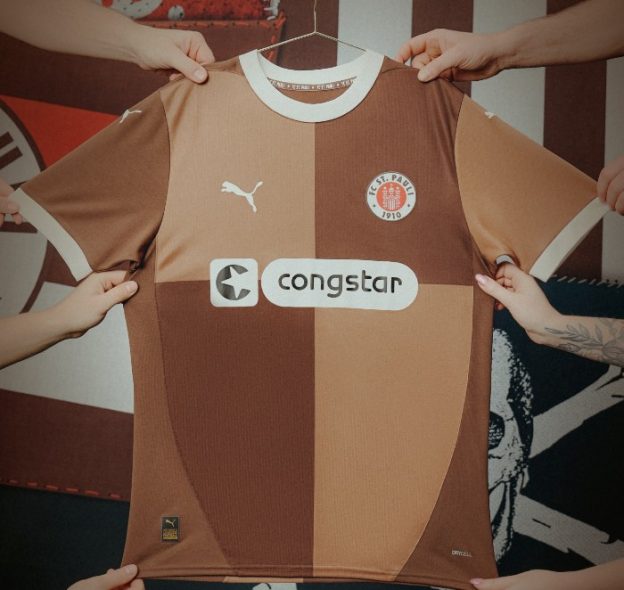 Fcsp New FC St Pauli Jersey 2024-2025 | Puma FCSP Home Kit 24-25 | Football ...