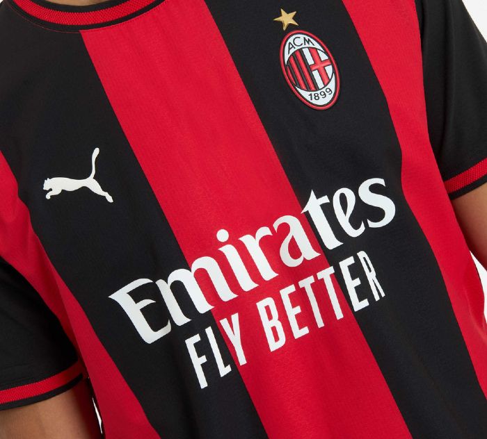 AC Milan home shirt 2026-27 closeup
