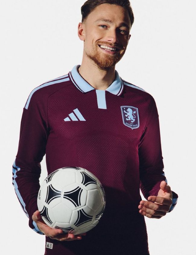 Aston villa home shirt 2026-27 long sleeve