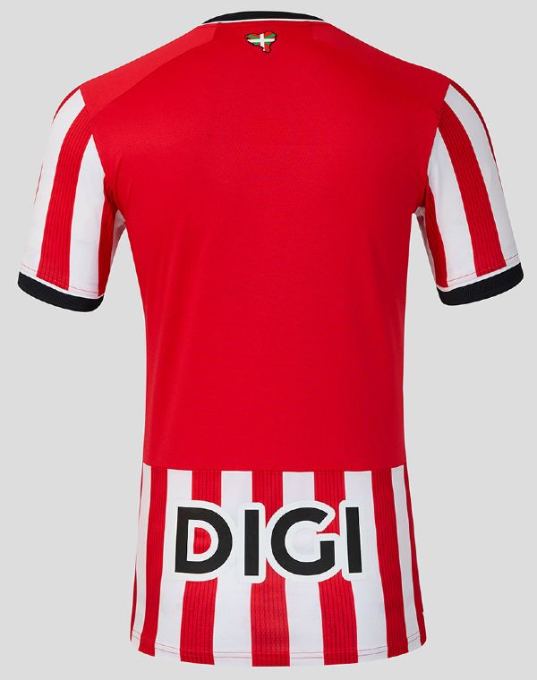 Back of Athletic Bilbao Home Shirt 26-27