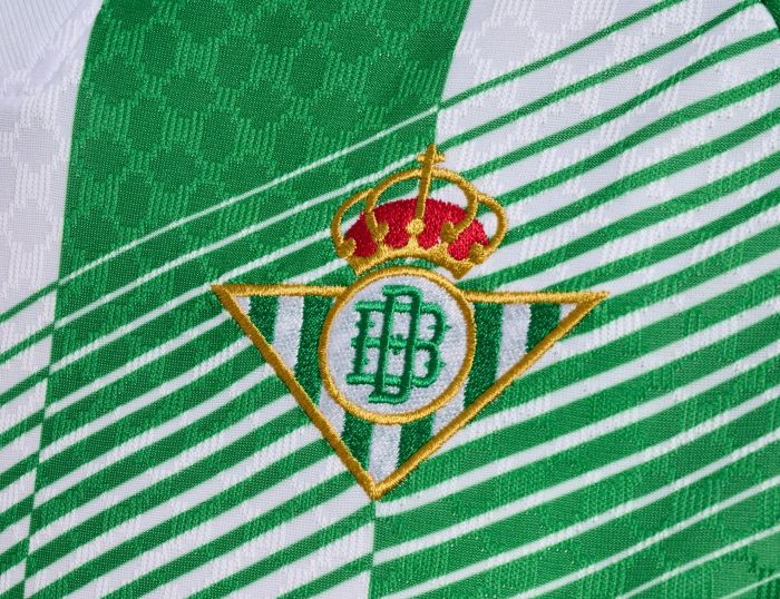 Closeup of Betis Home Shirt 26-27