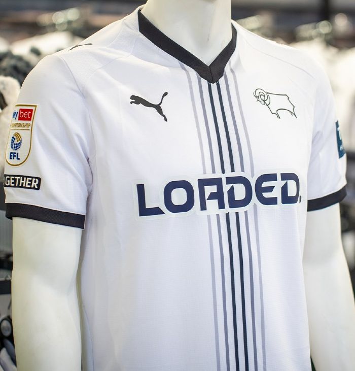 Loaded Derby County Shirt Sponsor 26-27