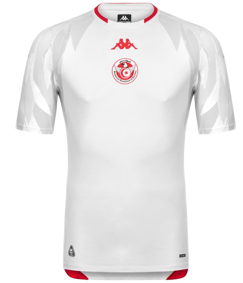 New Tunisia Jersey 2026 World Cup Kappa White