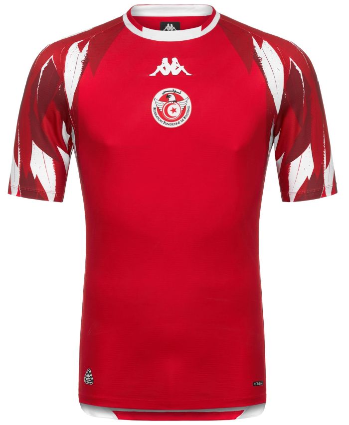 Red Tunisia Away Football Shirt World Cup 2026