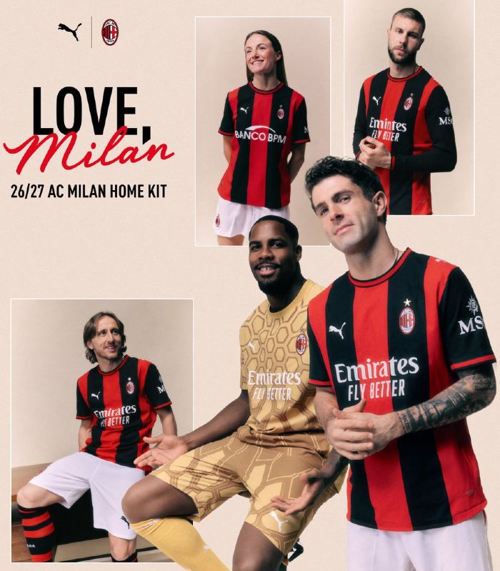 Uniform AC Milan Home 2026-2027