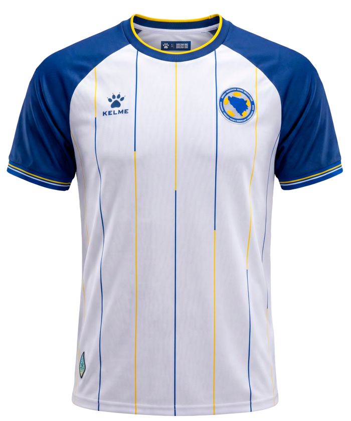 White Bosnia Away Football Shirt 26-27