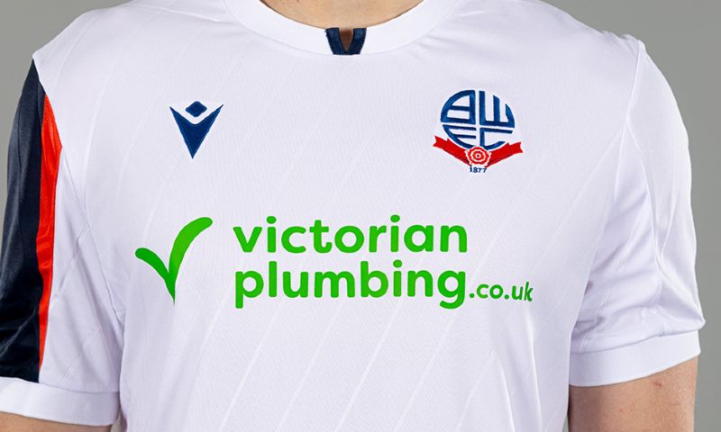 Victorian Plumbing Bolton Wanderers Jersey 26-27