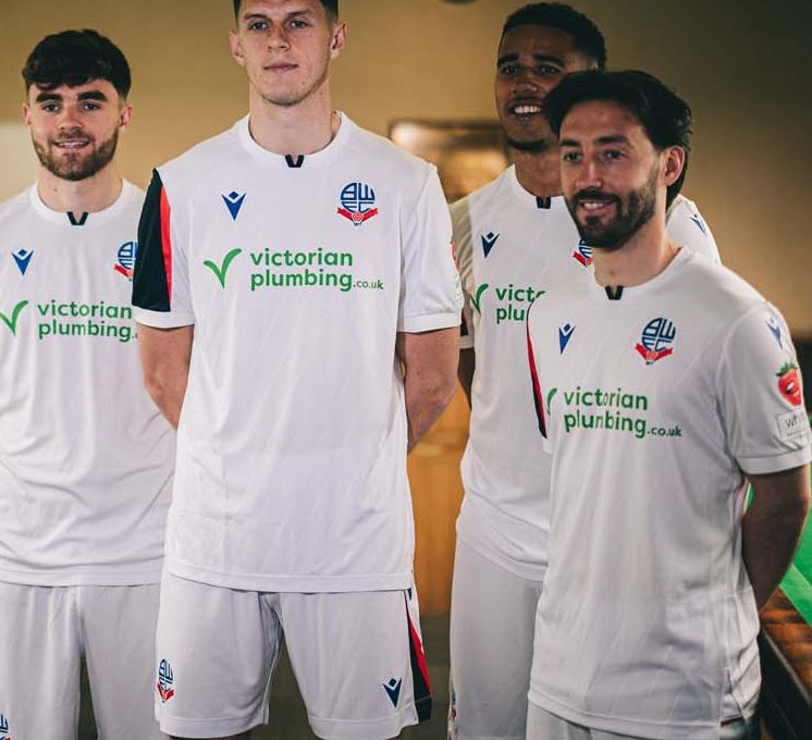 Whites Beaconfield Bolton Wanderers Kit Sponsor Sleeve